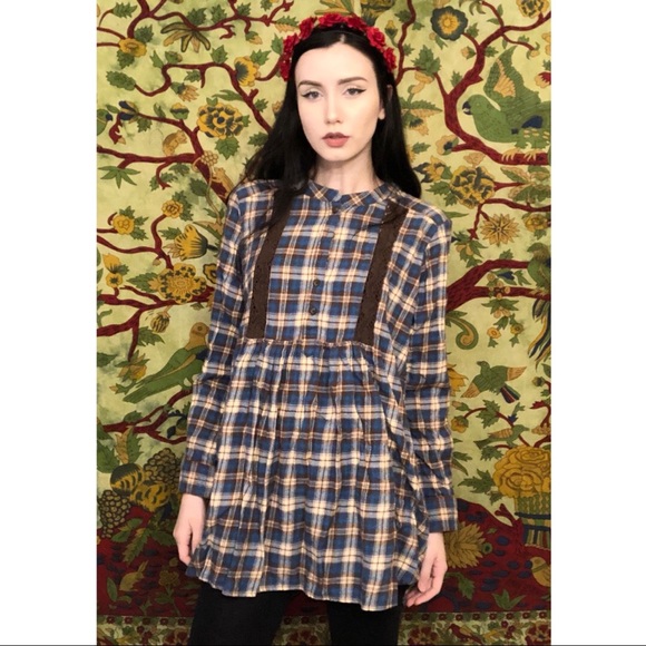 Wrangler Tops - ✨🌵Wrangler Blue Plaid Long Sleeve!🌵✨